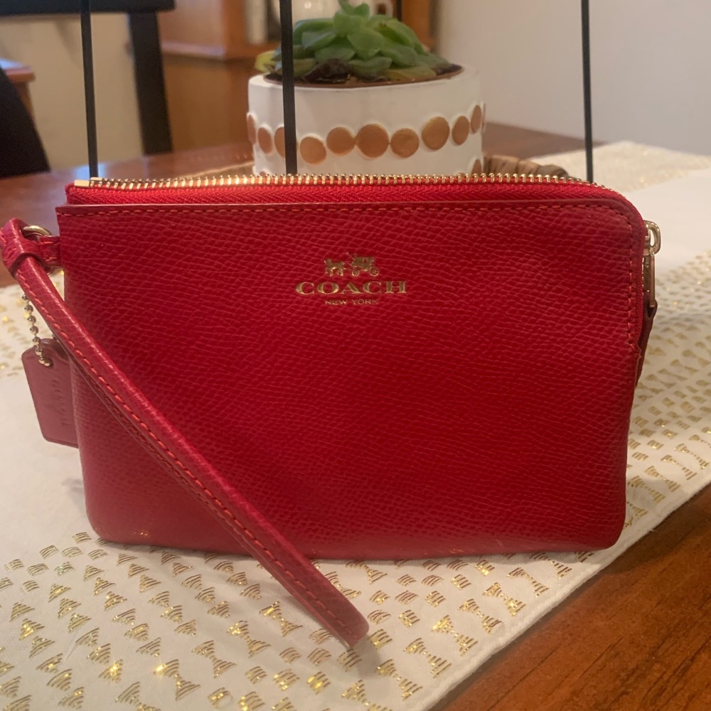 Red Coach wallet